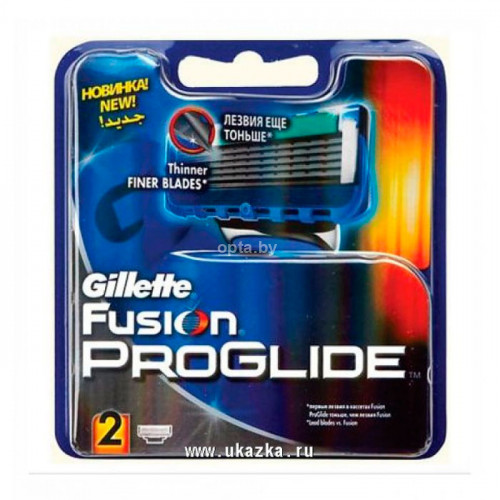 Мужские кассеты Gillette Fusion Proglide (Реплика) 2 шт