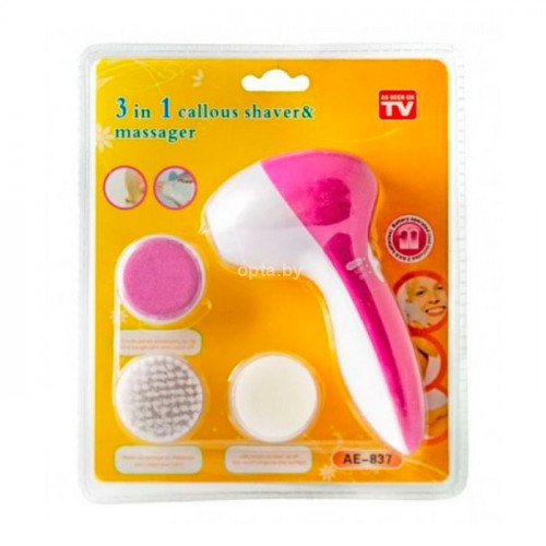 Массажёр для лица Callous Remover & Massager 3 AE-837