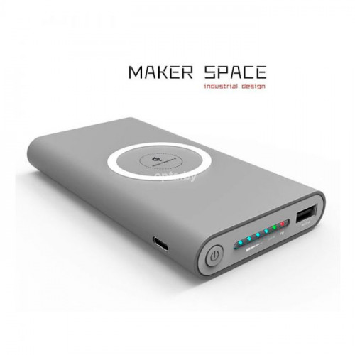 Беспроводной аккумулятор MakerSpace 10000 mAh