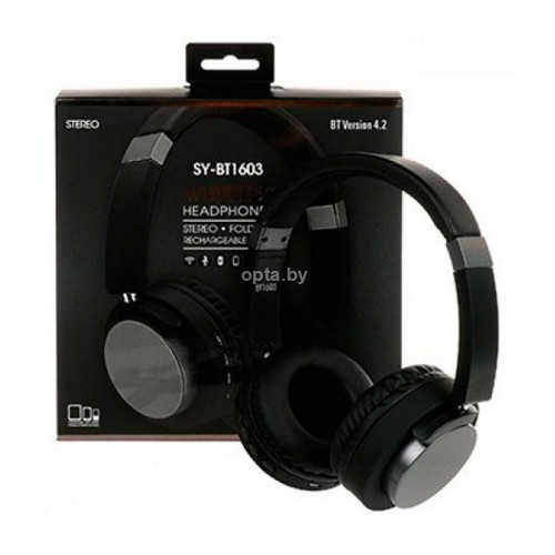 Беспроводные наушники-гарнитура Wireless Headphone SY-BT1603