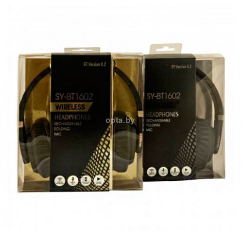 Беспроводные наушники-гарнитура Wireless Headphone SY-BT1602