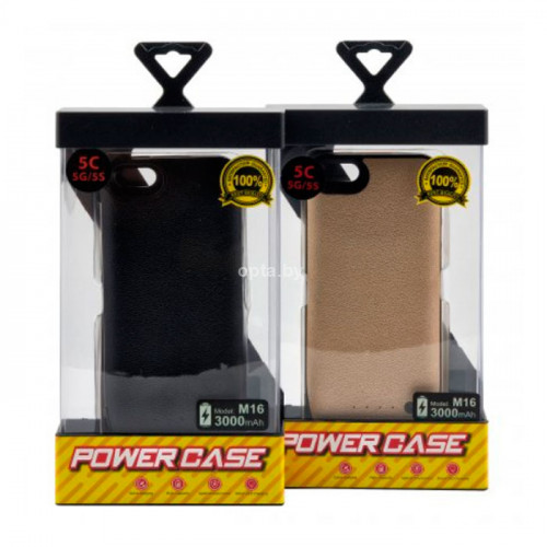 Чехол-аккумулятор Power Case M16 для iPhone SE/5S/5
