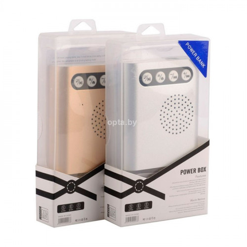 Многофункциональный внешний аккумулятор с блютуз Smart Power Box 2600 mAh