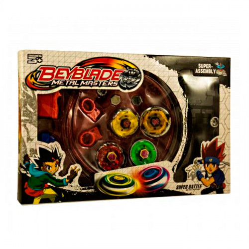 Набор волчков BeyBlade Metal Masters (с пусковым устройством и ареной)