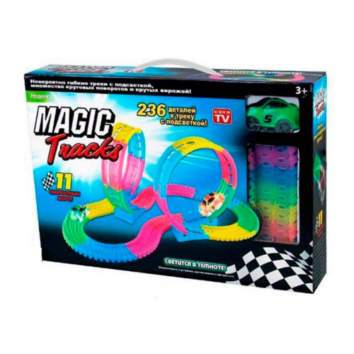 Конструктор Magic Tracks (236 деталей)