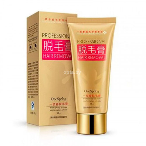 Крем для быстрой депиляции Hair Removal One Spring