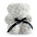 Белый мишка из роз Oh My Teddy 25 см