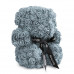 Серый мишка из роз Oh My Teddy 25 см