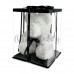 Белый мишка из роз Oh My Teddy 40 см