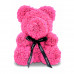 Розовый мишка из роз Oh My Teddy 40 см