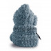 Серый мишка из роз Oh My Teddy 40 см