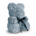 Серый мишка из роз Oh My Teddy 40 см