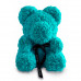 Мятный мишка из роз Oh My Teddy 40 см