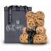 Золотой мишка из роз Oh My Teddy 40 см