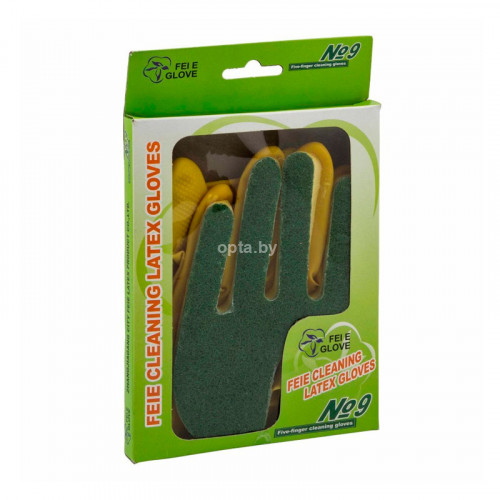 Перчатки латексные FEIE Cleaning Latex Gloves 