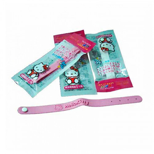 Силиконовые браслеты от комаров и клещей Hello Kitty