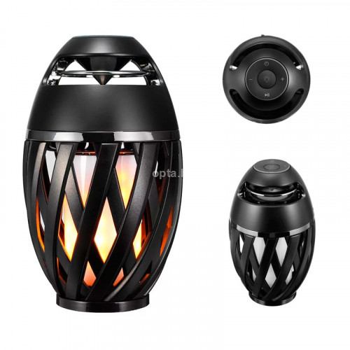 Беспроводная колонка Flame Atmosphere Speaker с пламенной подсветкой