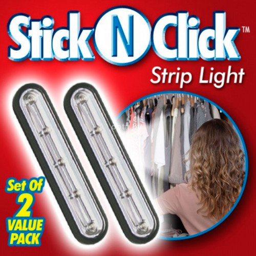 Stick N Click strip light