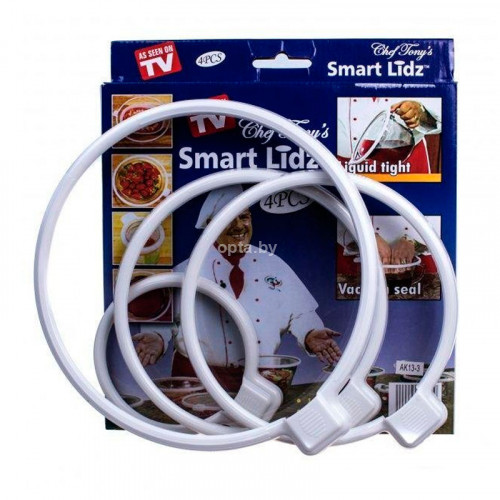 Удобные гибкие крышки для посуды «Smart Lidz»