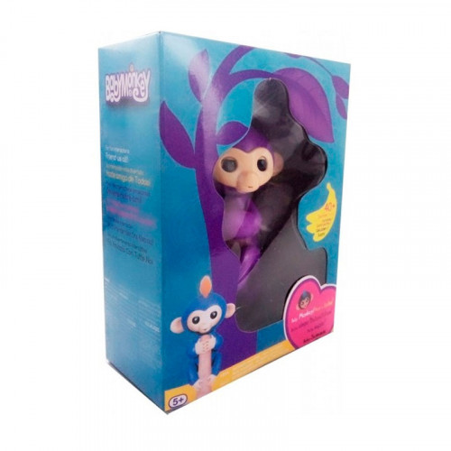 Интерактивная обезьянка Fingerlings в коробке 