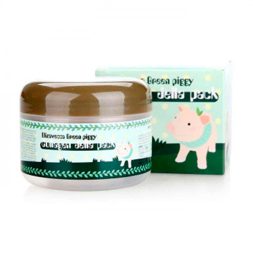 Маска для лица Elizavecca Green Piggy Collagen Jella Pack