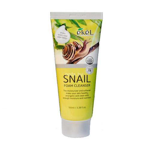 Очищающая пенка Ekel Snail Foam Cleanser
