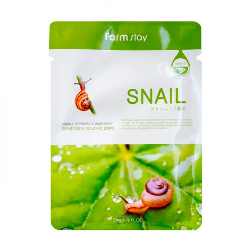 Тканевая маска FarmStay Snail
