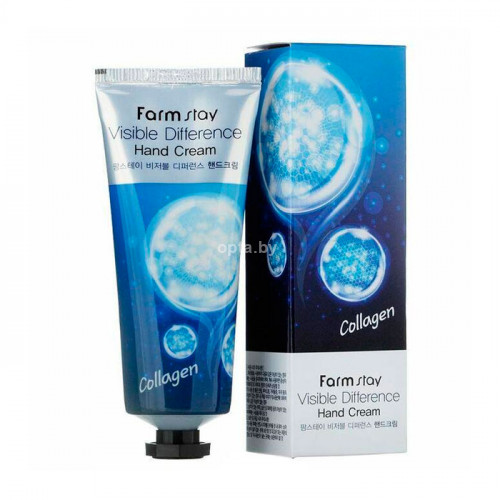 Крем для рук FarmStay Visible Difference Collagen