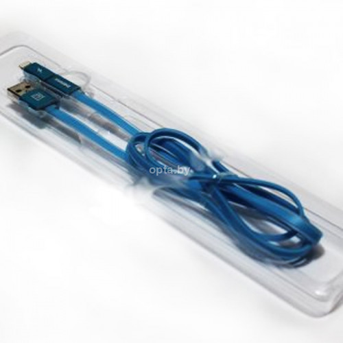USB кабель (usb шнур) REMAX Aurora Cable Lightning+microUSB
