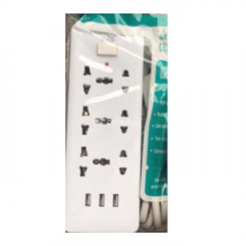 Сетевой фильтр Socket Usb Charger CHUANGXIN (модель 2)