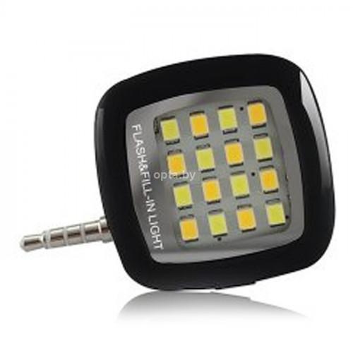 Внешняя LED-вспышка для смартфонов (белый)