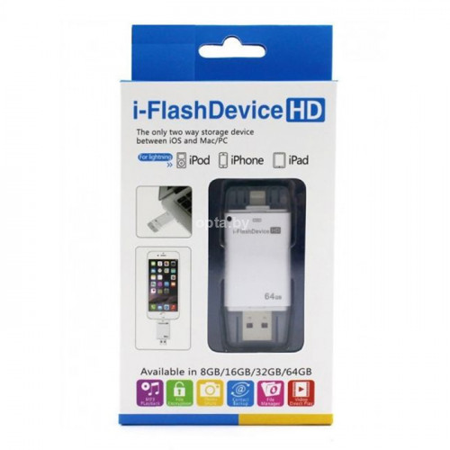 i-FlashDrive HD универсальный накопитель данных для iOS