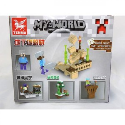 Конструктор Tenma Minecraft (62 детали)