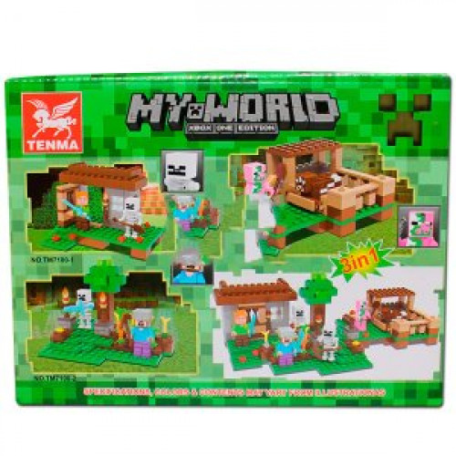 Конструктор Tenma Minecraft (93 детали)