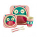 Детская бамбуковая посуда Bamboo Kids Сова