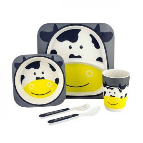 Детская бамбуковая посуда Bamboo Kids Корова