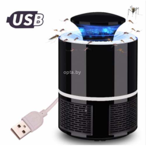 Фотокаталитическая лампа от комаров USB Mosquito Killer Lamp 101 (чёрный)