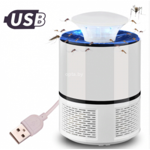 Фотокаталитическая лампа от комаров USB Mosquito Killer Lamp 101 (белый)