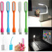 Гибкая LED лампа от USB белый