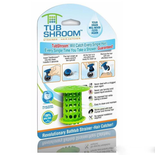 Прибор oт засорений труб TubShroom