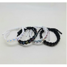 Браслет веревочный "Rastaclat" с блестками