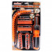 Отвертка с набором бит 43PCS Jinfeng Screwdriver Bit Set SDY-94158
