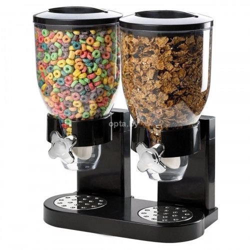 Двойной дозатор для круп и готовых завтраков Cereal Dispenser
