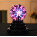 Плазменный шар Plasma light Тесла шар, 8 см. / Магический ночник с молниями
