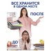 Дорожная сумка органайзер для документов А4 водонепроницаемый с кодовым замком
