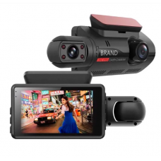 Видеорегистратор 2 камеры Vehicle BlackBOX DVR A68 Dual Lens Full HD 1080 + камера заднего вида в подарок