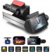 Видеорегистратор 2 камеры Vehicle BlackBOX DVR A68 Dual Lens Full HD 1080 + камера заднего вида в подарок