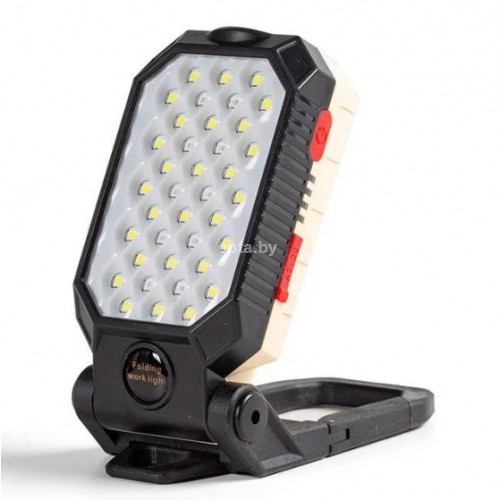 Светодиодный переносной фонарь-лампа USB Working Lamp W599В (4 режима свечения, 4 вида крепления)